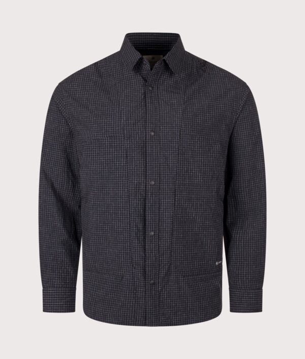 Snow Peak Relaxed Fit KASURI Ripstop Shirt Black