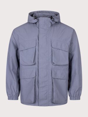 Snow Peak Nylon Double Rip Jacket Light Blue