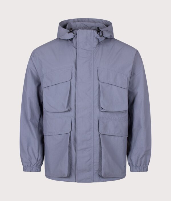 Snow Peak Nylon Double Rip Jacket Light Blue