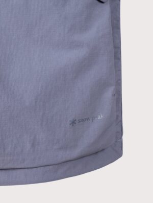 Snow Peak Nylon Double Rip Jacket Light Blue