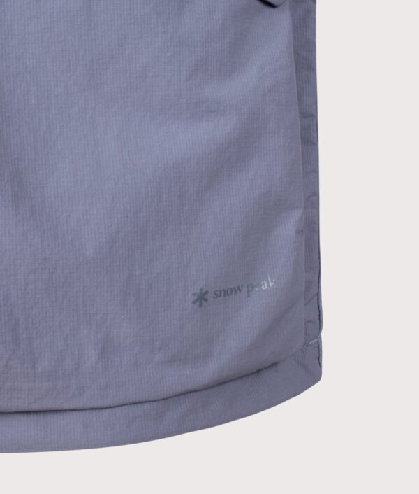 Snow Peak Nylon Double Rip Jacket Light Blue