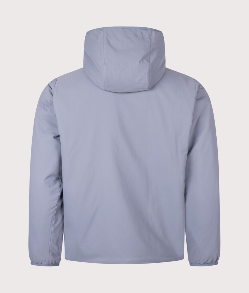 Snow Peak Regular Fit Flexible Insulated Zip Parka Light Blue