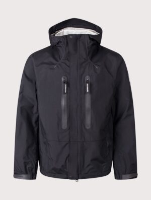 and wander 2.5L Hiker Rain Jacket Black