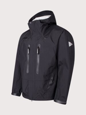 and wander 2.5L Hiker Rain Jacket Black