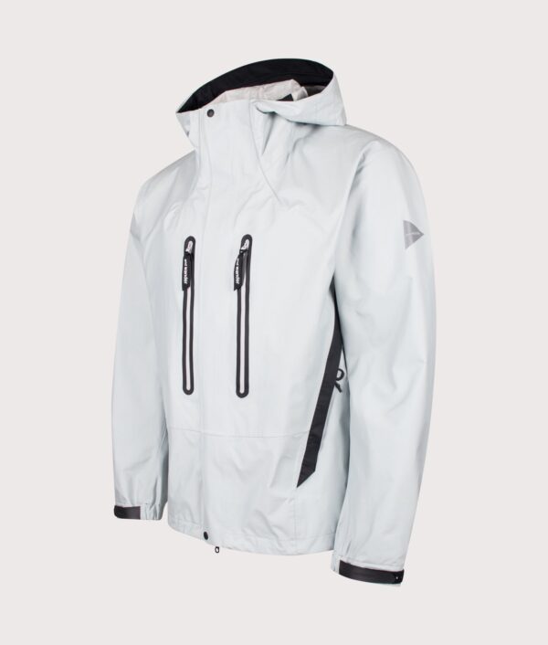 and wander 2.5L Hiker Rain Jacket Light Gray