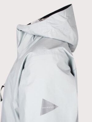 and wander 2.5L Hiker Rain Jacket Light Gray