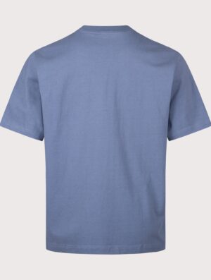 and wander Relaxed Fit Heavy Cotton Pocket T-Shirt Light Blue