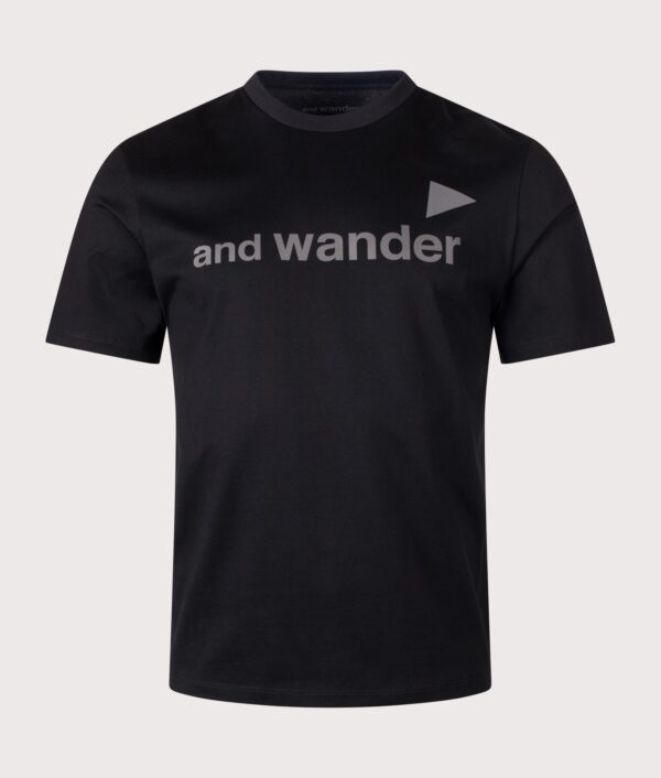 and wander Regular Fit and wander Ref T-Shirt Black
