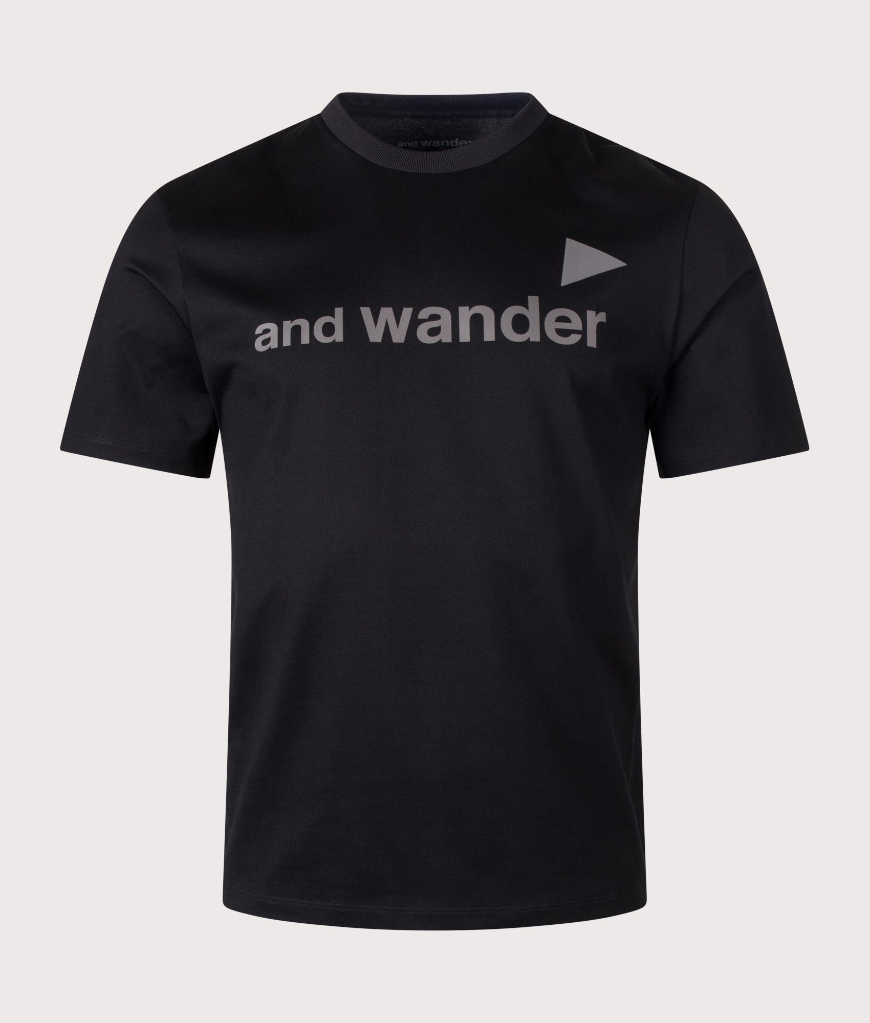 and wander Regular Fit and wander Ref T-Shirt Black