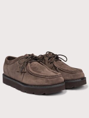Clarks Originals Meare Walla Shoes Dark Brown Suede