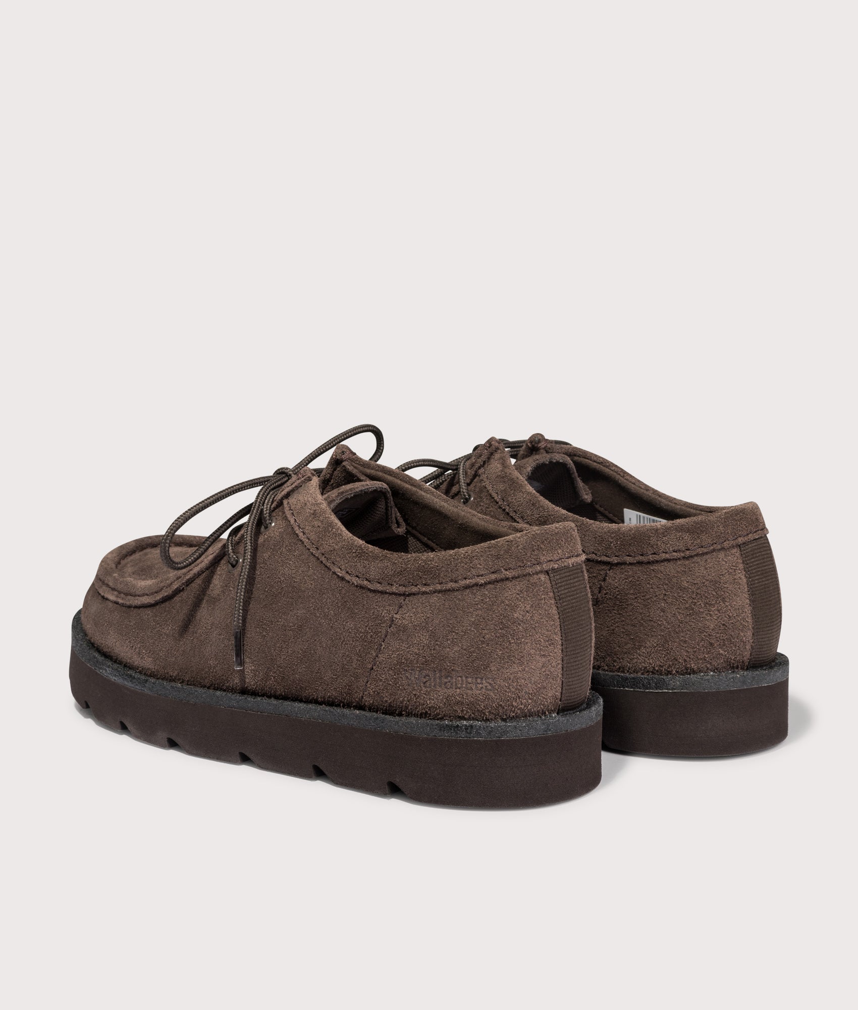 Clarks Originals Meare Walla Shoes Dark Brown Suede