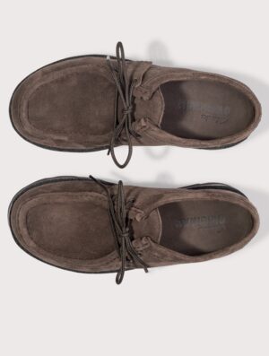 Clarks Originals Meare Walla Shoes Dark Brown Suede