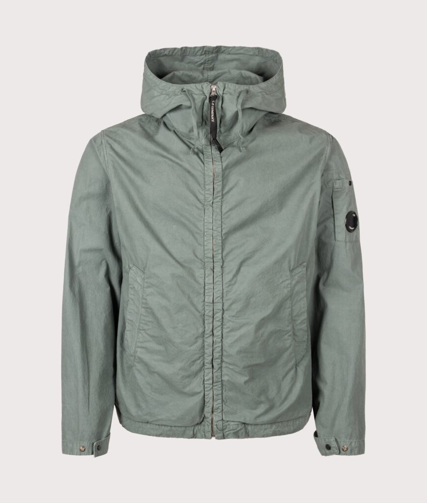 C.P. Company Micro-Reps Hooded Lens Jacket Laurel Wreath