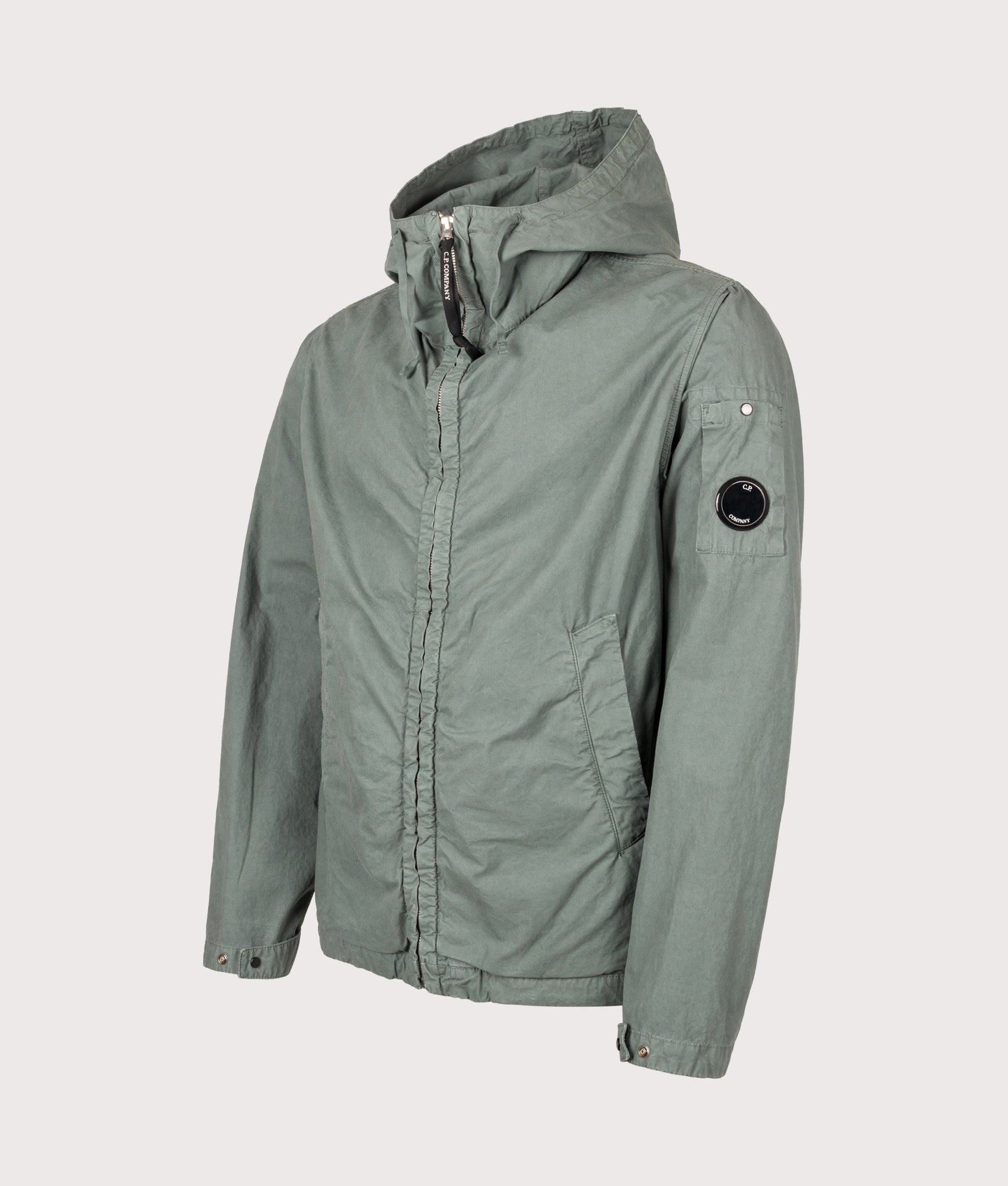 C.P. Company Micro-Reps Hooded Lens Jacket Laurel Wreath