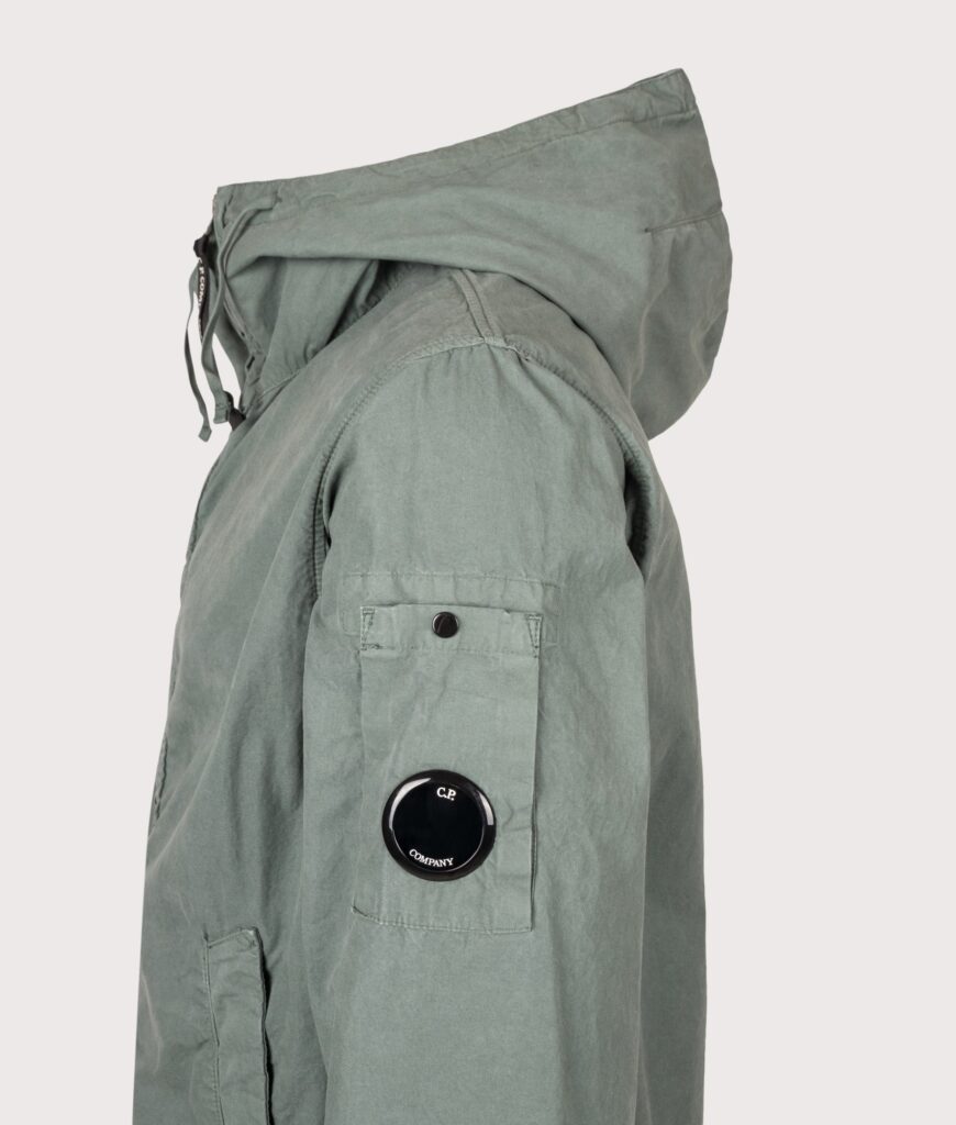 C.P. Company Micro-Reps Hooded Lens Jacket Laurel Wreath