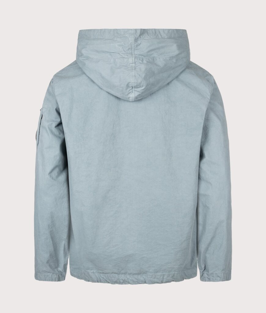 C.P. Company Micro-Reps Hooded Lens Jacket Silver Blue