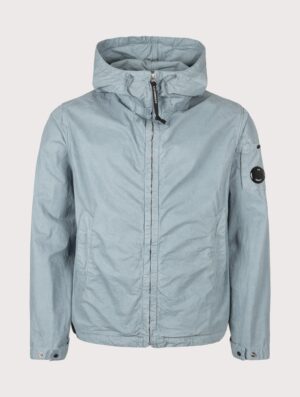 C.P. Company Micro-Reps Hooded Lens Jacket Silver Blue