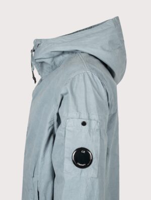 C.P. Company Micro-Reps Hooded Lens Jacket Silver Blue