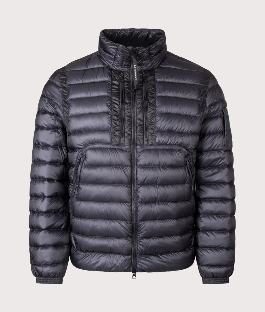 C.P. Company D.D. Shell Lens Down Jacket Total Eclipse