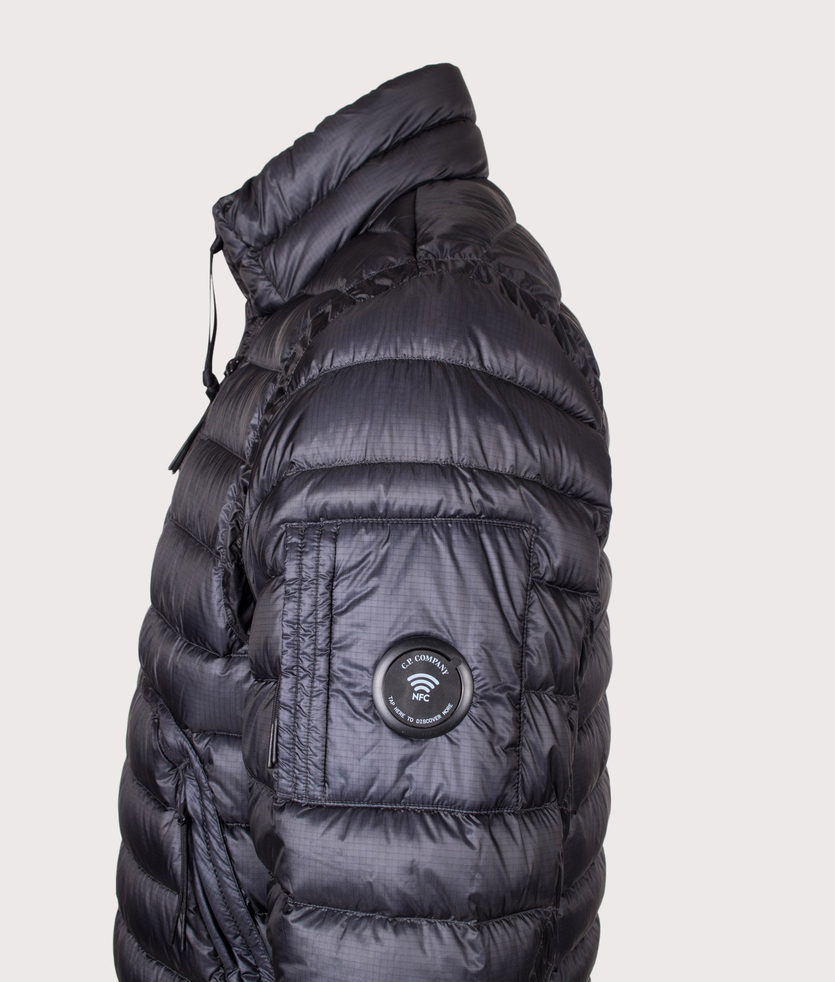 C.P. Company D.D. Shell Lens Down Jacket Total Eclipse