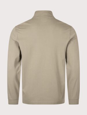 C.P. Company Stretch Piquet Quarter Zip Sweatshirt Fallen Rock
