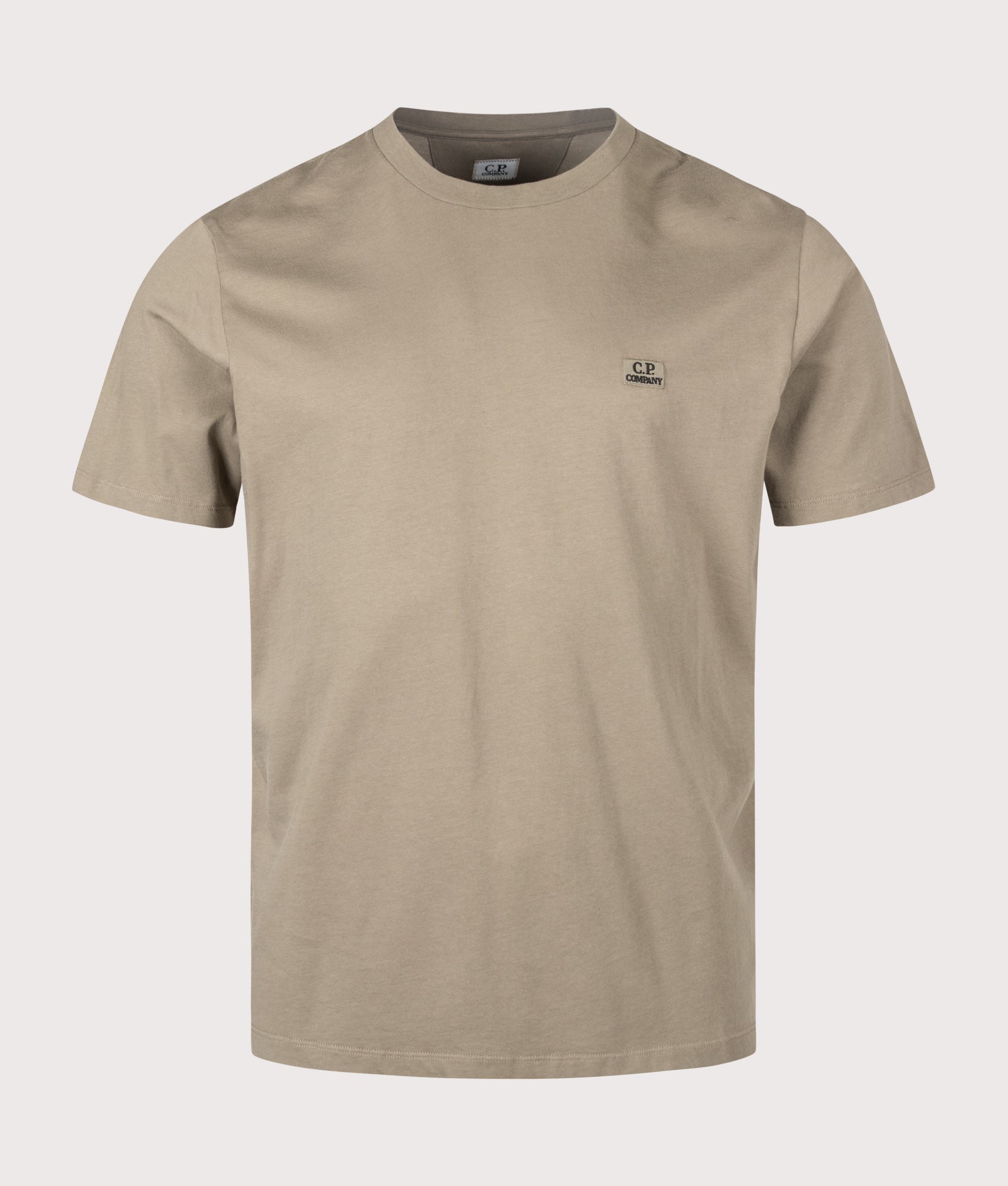 C.P. Company 30/1 Jersey Logo Patch T-Shirt Fallen Rock