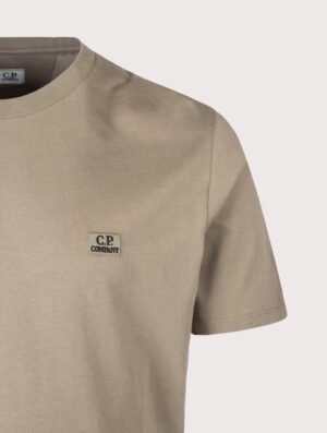 C.P. Company 30/1 Jersey Logo Patch T-Shirt Fallen Rock
