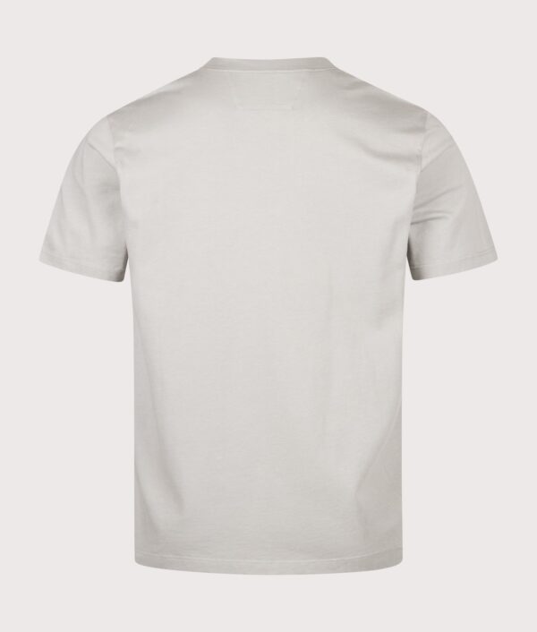 C.P. Company 30/1 Jersey Logo Patch T-Shirt Flint Grey