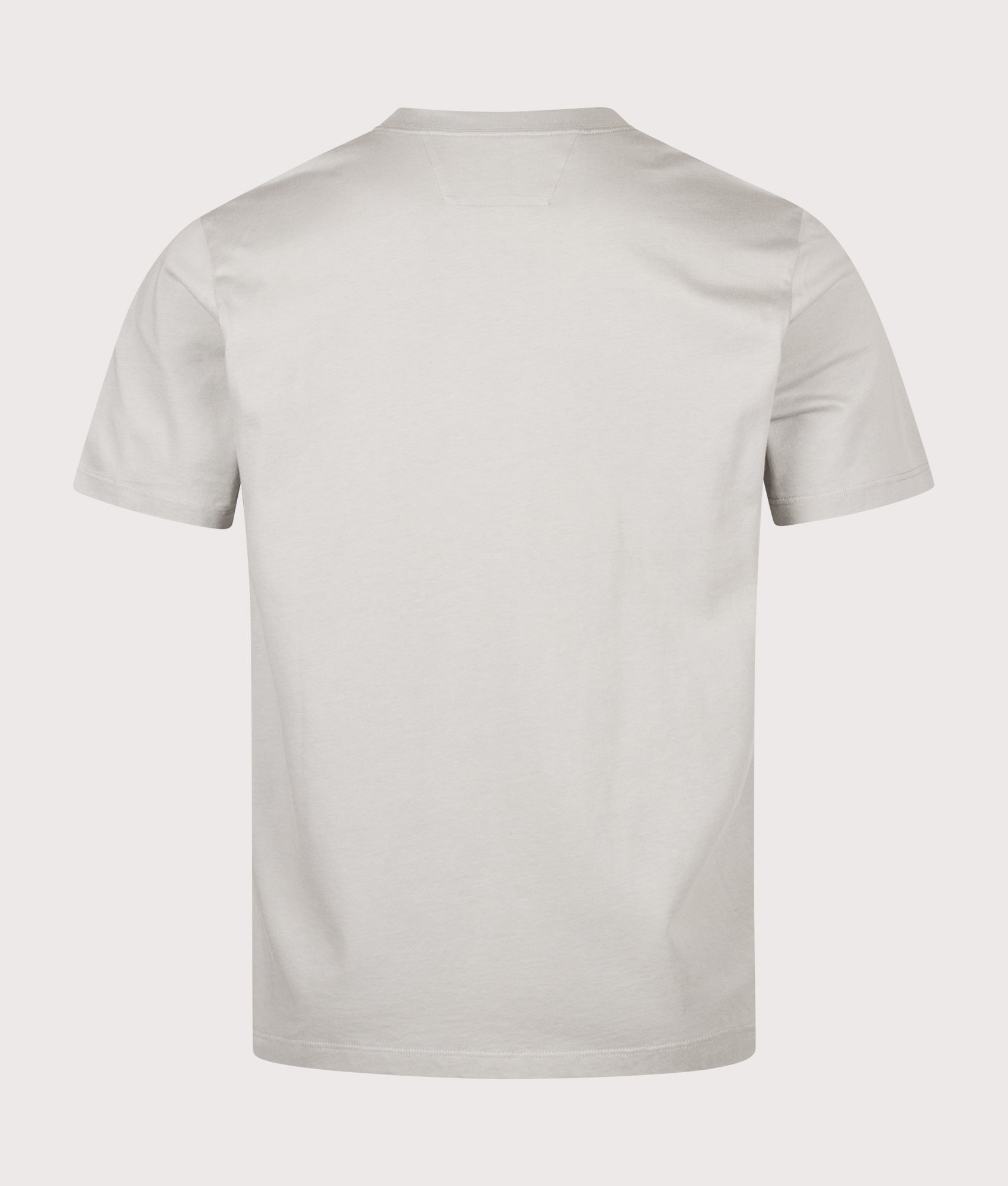 C.P. Company 30/1 Jersey Logo Patch T-Shirt Flint Grey