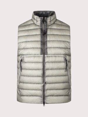C.P. Company D.D. Shell Down Gilet Flint Grey