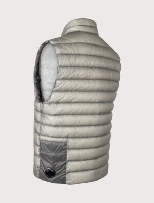 C.P. Company D.D. Shell Down Gilet Flint Grey