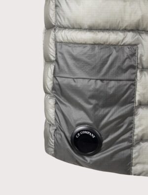 C.P. Company D.D. Shell Down Gilet Flint Grey