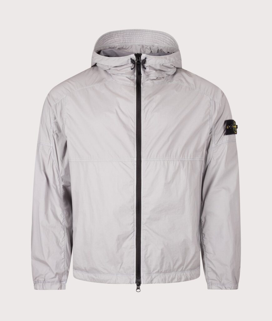 STONE ISLAND Ultralight Nylon Stretch-TC Jacket Ash Grey