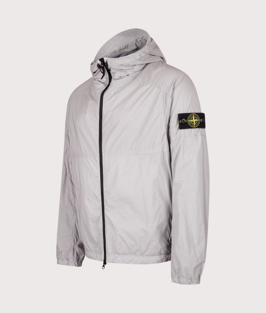 STONE ISLAND Ultralight Nylon Stretch-TC Jacket Ash Grey