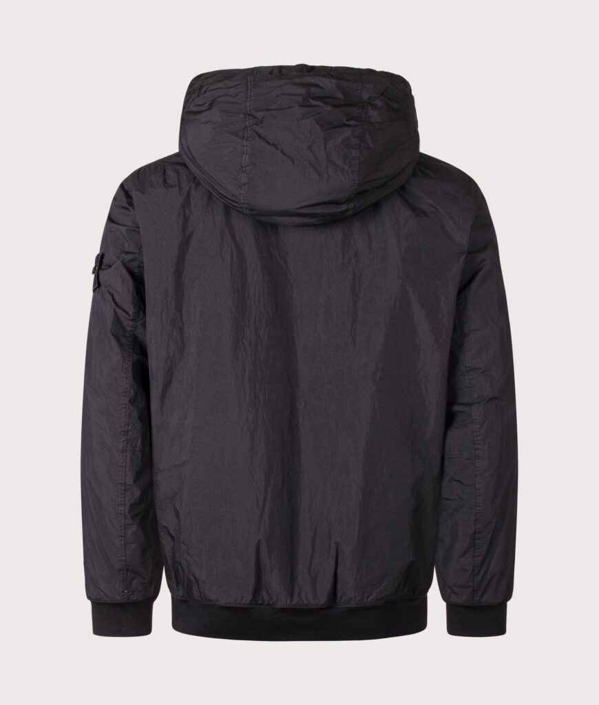 STONE ISLAND Crinkle Reps NY Jacket Black