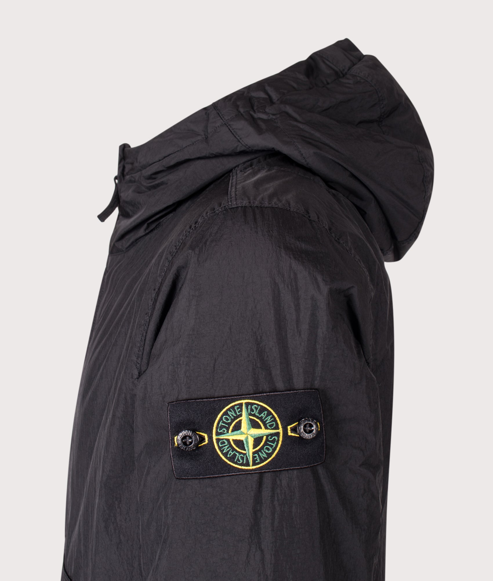 STONE ISLAND Crinkle Reps NY Jacket Black