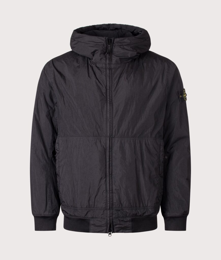 STONE ISLAND Crinkle Reps NY Jacket Black