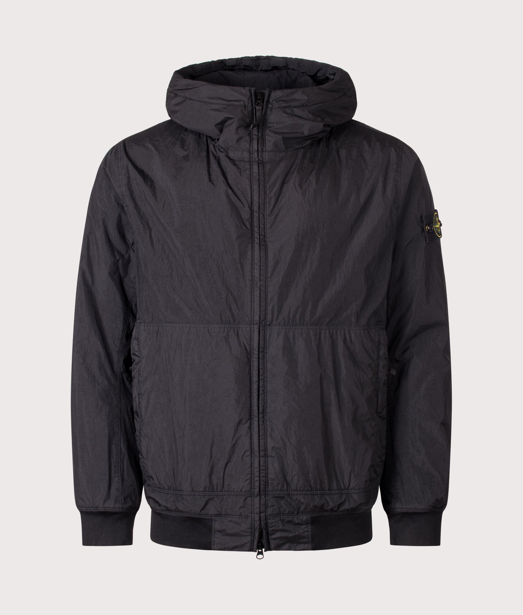 STONE ISLAND Crinkle Reps NY Jacket Black