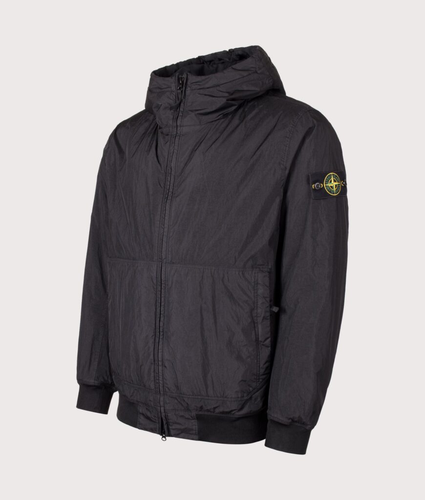 STONE ISLAND Crinkle Reps NY Jacket Black