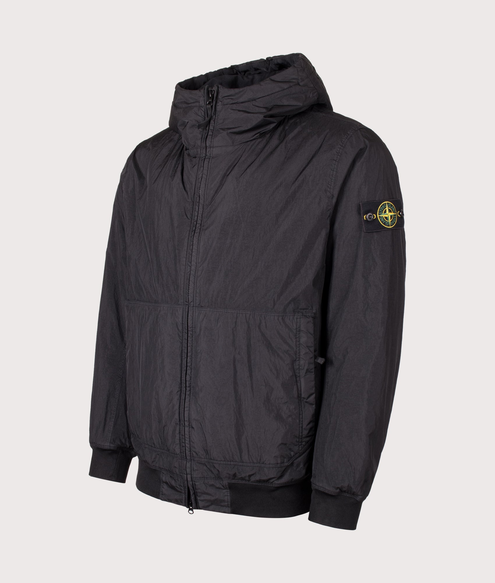 STONE ISLAND Crinkle Reps NY Jacket Black