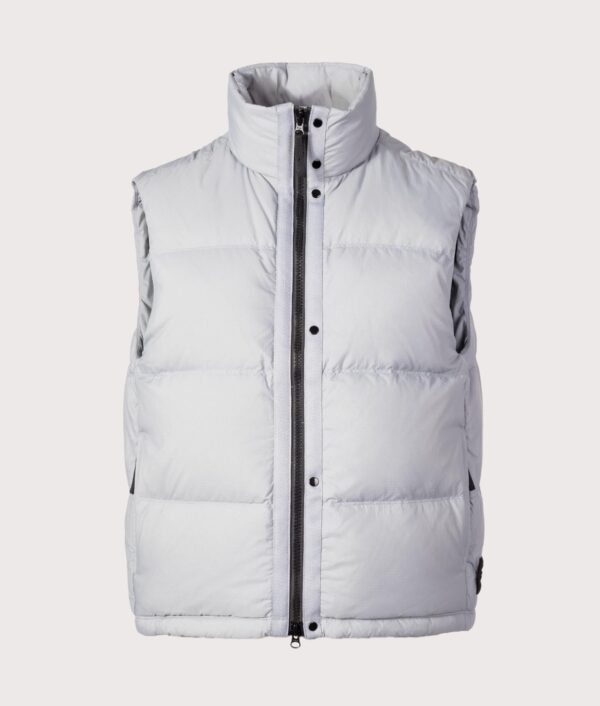 STONE ISLAND Matt Ripstop CORDURA® Advanced Fabrics Vest V0049 Ash Grey