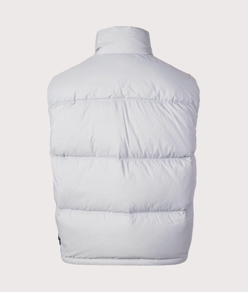 STONE ISLAND Matt Ripstop CORDURA® Advanced Fabrics Vest V0049 Ash Grey