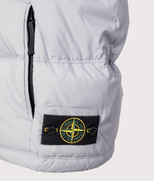 STONE ISLAND Matt Ripstop CORDURA® Advanced Fabrics Vest V0049 Ash Grey
