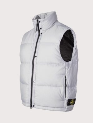 STONE ISLAND Matt Ripstop CORDURA® Advanced Fabrics Vest V0049 Ash Grey