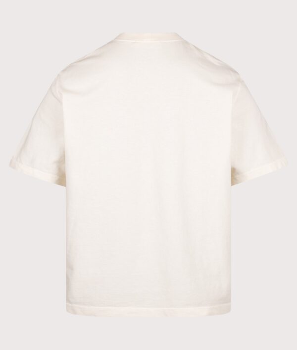 STONE ISLAND Combed Organic Cotton Jersey T-Shirt Ivory