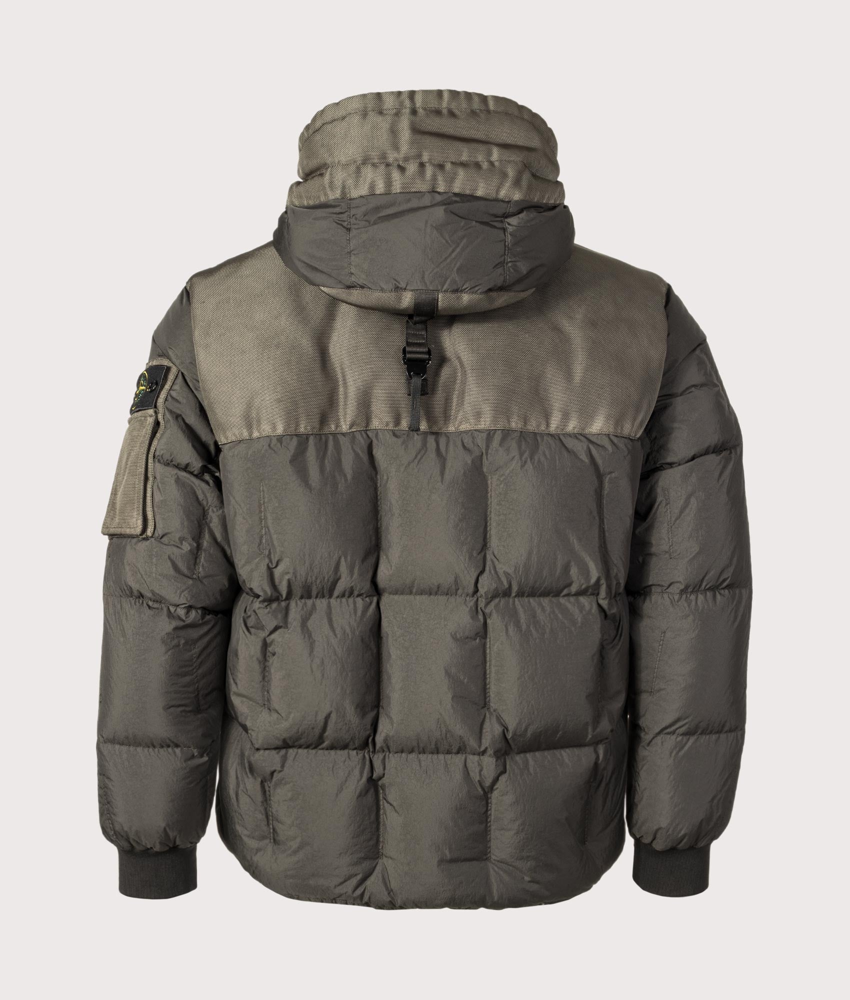 STONE ISLAND Garment Dyed Crinkle Reps NY Down Jacket V0062 Lead Grey