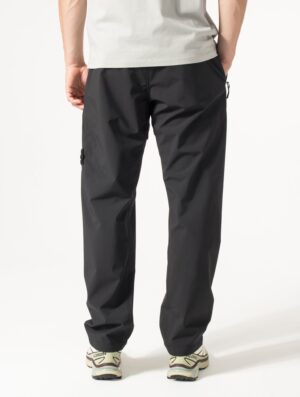 STONE ISLAND Regular Fit Soft Shell-R_E. Dye® Technology Trousers Black