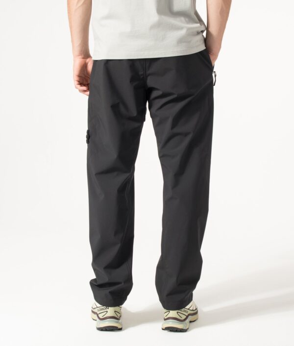 STONE ISLAND Regular Fit Soft Shell-R_E. Dye® Technology Trousers Black