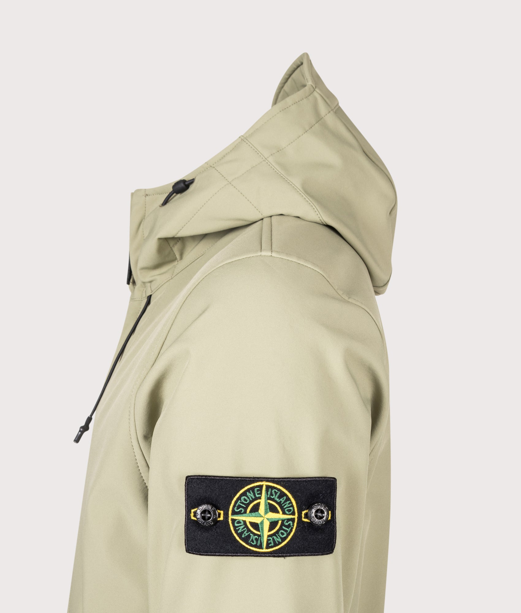 STONE ISLAND Soft Shell-R_E DYE® Technology Jacket Laurel Green