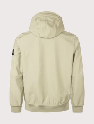 STONE ISLAND Soft Shell-R_E DYE® Technology Jacket Laurel Green